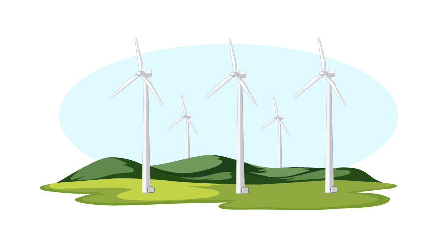 Wind turbines